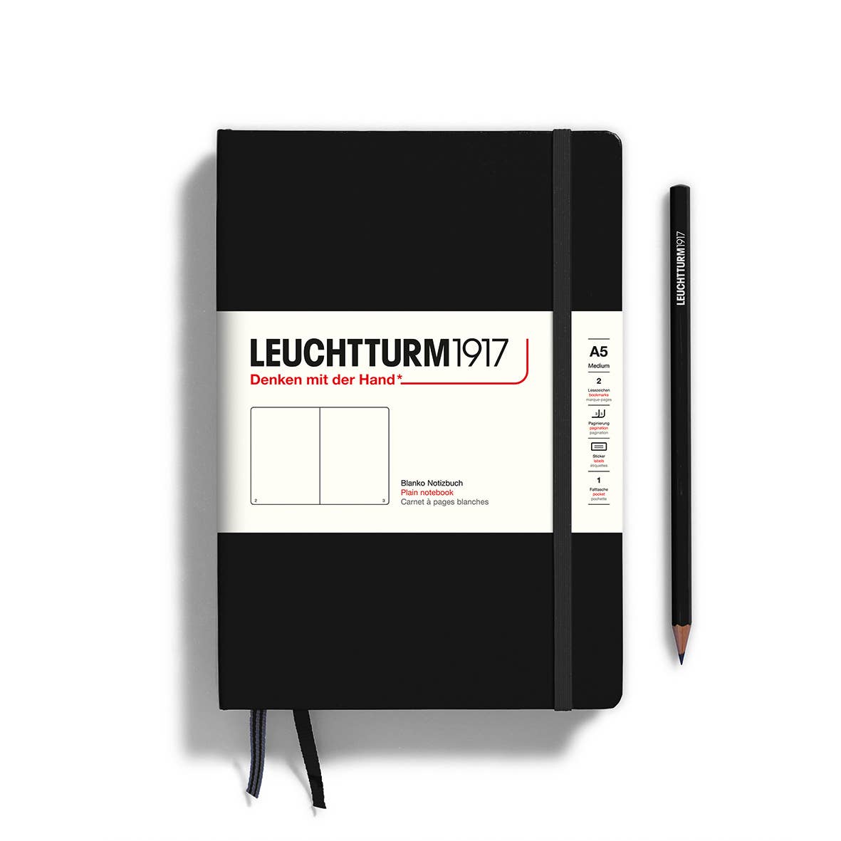 Notebooks - Medium (A5): Sage / Hardcover / Plain