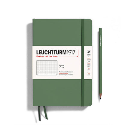 Notebooks - Medium (A5): Dotted / Hardcover / Rising Sun