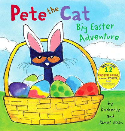Pete the Cat: Big Easter Adventure: An Easter And Springtime Book For Kids cover image
