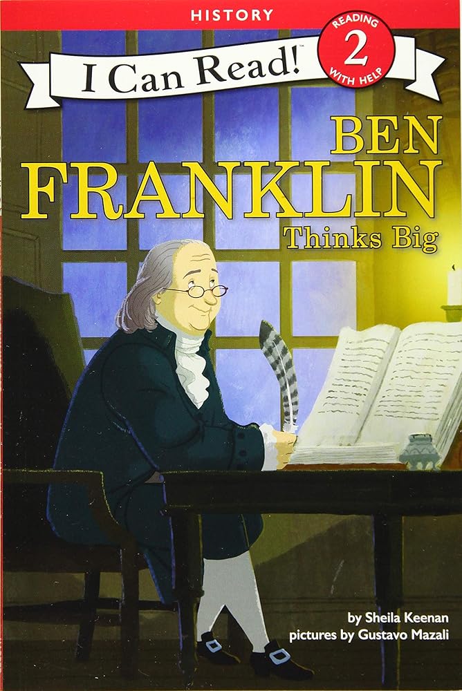 Ben Franklin Thinks Big (I Can Read Level 2) cover image