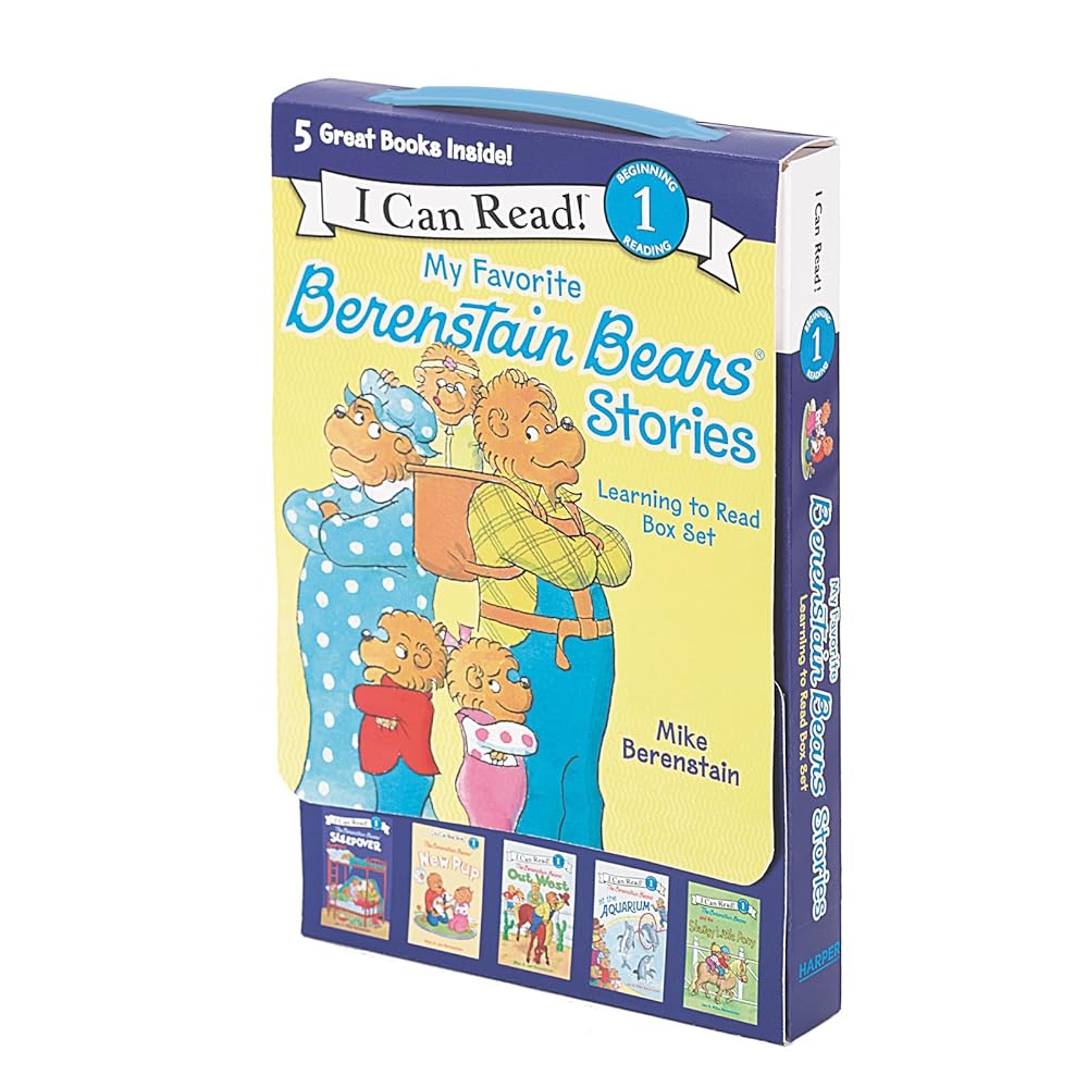 My Favorite Berenstain Bears Stories: Learning to Read Box Set (I Can Read Level 1) cover image