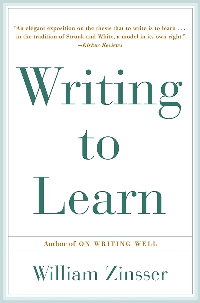 Writing To Learn cover image