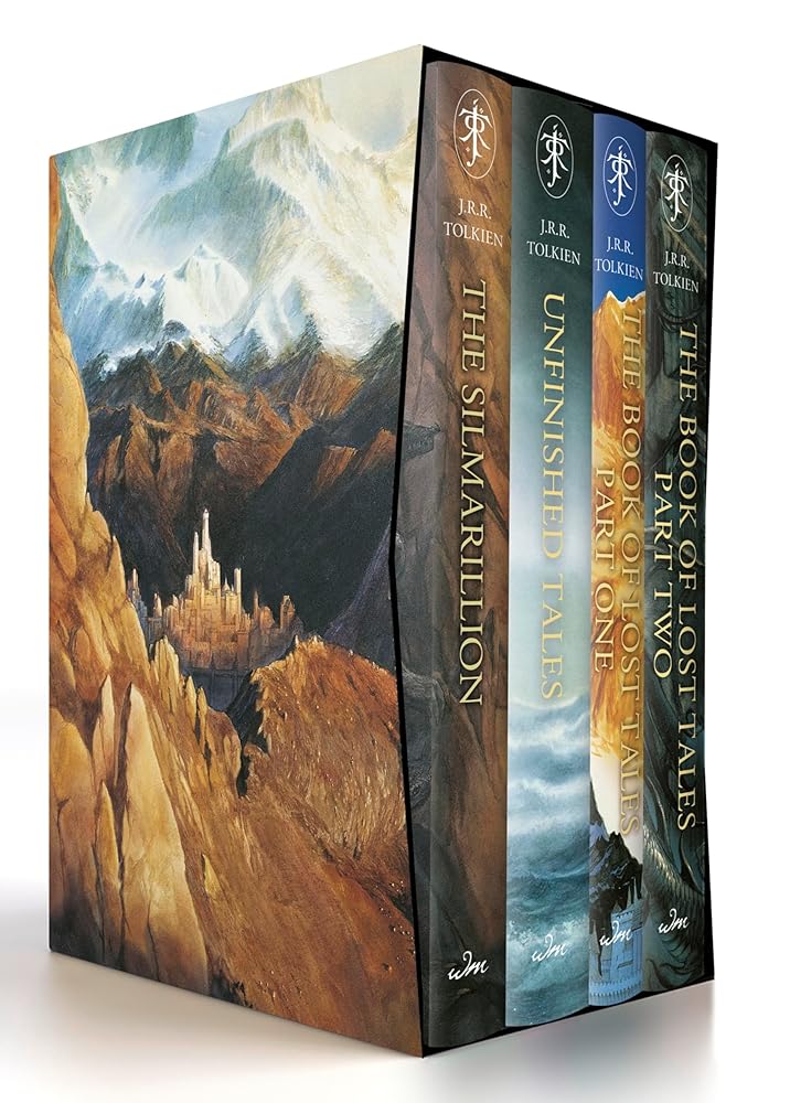The History of Middle-earth Box Set #1: The Silmarillion / Unfinished Tales / Book of Lost Tales, Part One / Book of Lost Tales, Part Two (The History of Middle-earth Box Sets, 1) cover image
