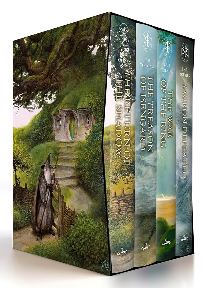 The History of Middle-earth Box Set #3: The Return of the Shadow / The Treason of Isengard / The War of the Ring / Sauron Defeated (The History of Middle-earth Box Sets, 3) cover image