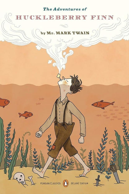 The Adventures of Huckleberry Finn: (Penguin Classics Deluxe Edition) cover image