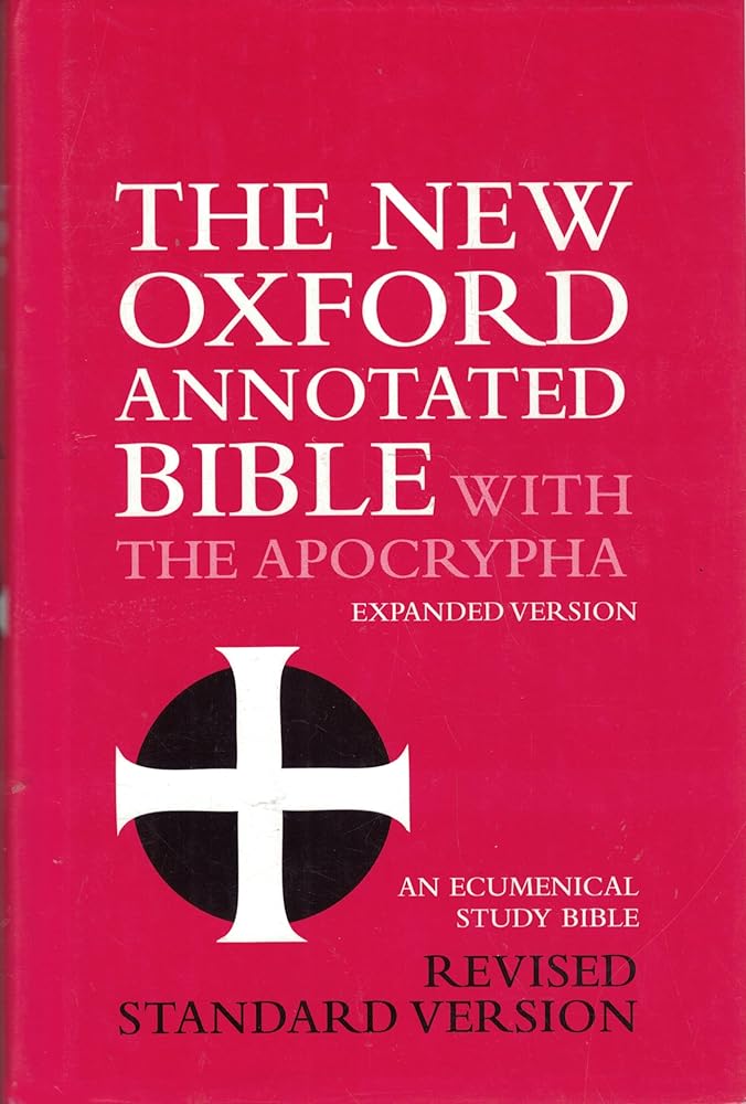 The New Oxford Annotated Bible with the Apocrypha, Revised Standard Version, Expanded Edition (Hardcover 8910A) cover image