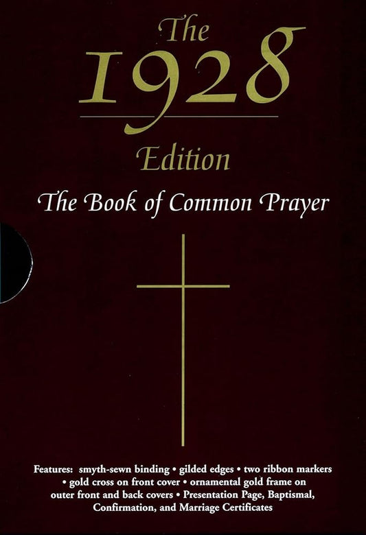 The 1928 Book of Common Prayer cover image