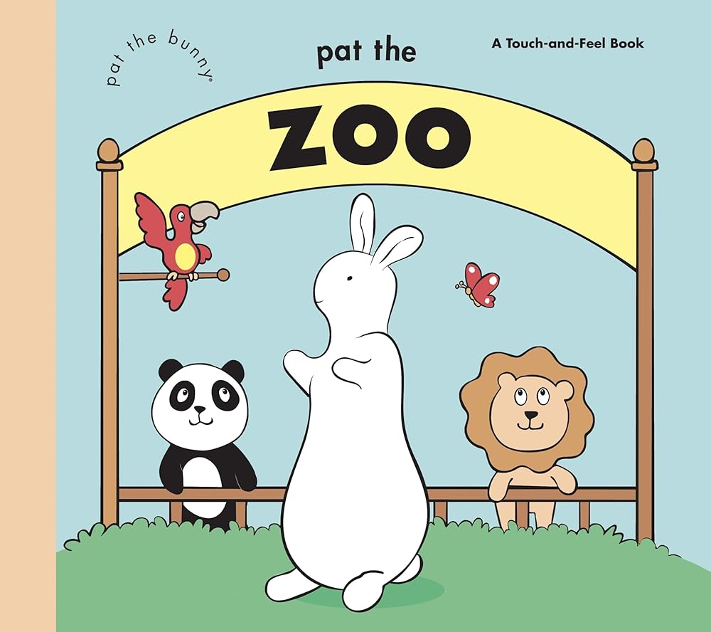 Pat the Zoo (Pat the Bunny) (Touch-and-Feel) cover image