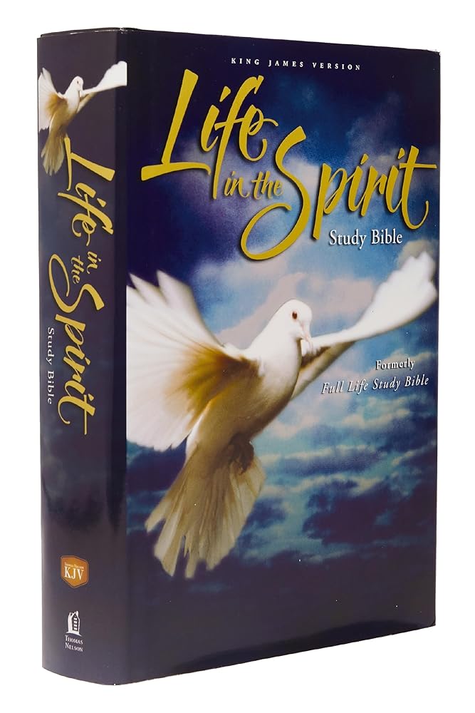 KJV, Life in the Spirit Study Bible, Hardcover, Red Letter: Formerly Full Life Study cover image