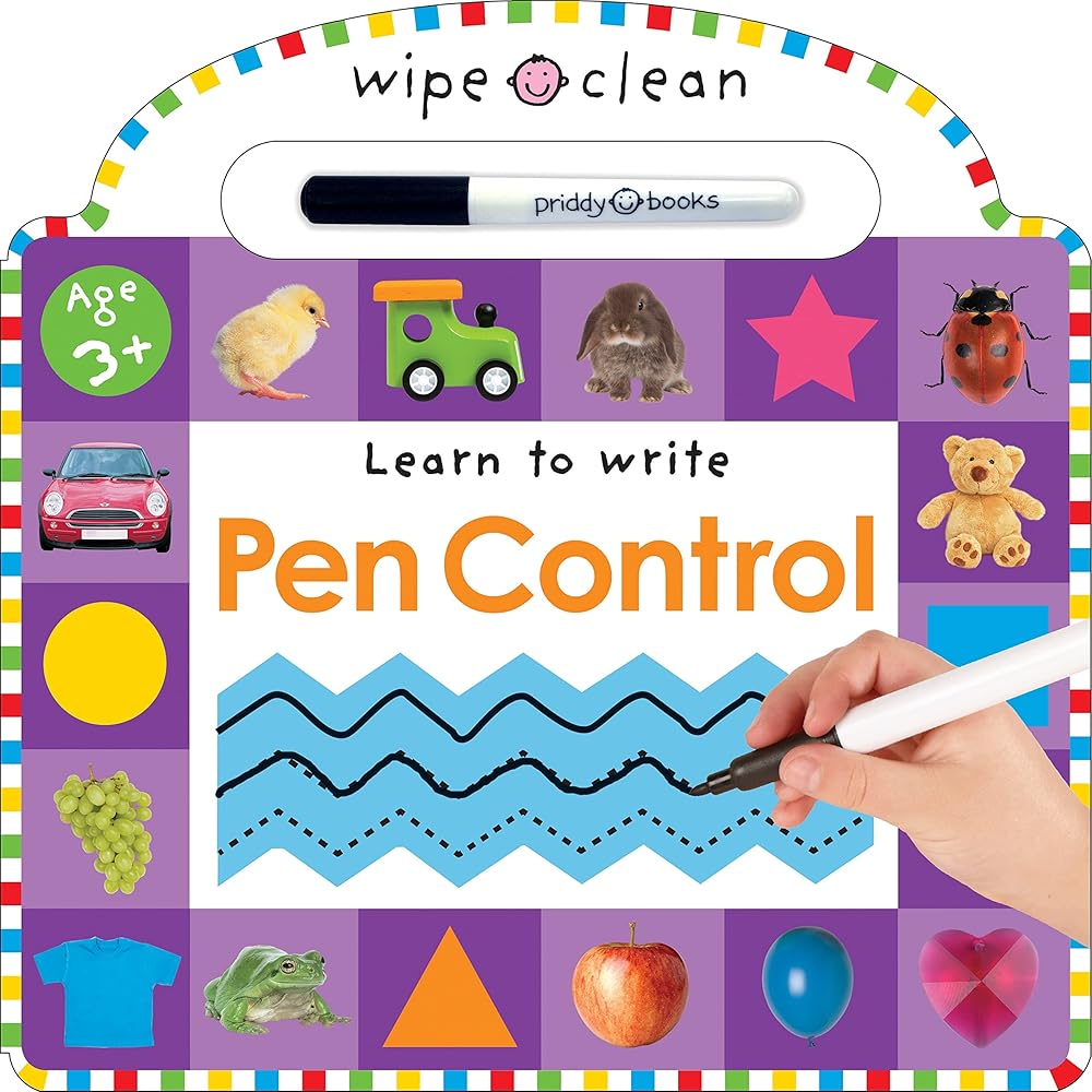 Wipe Clean: Pen Control (Wipe Clean Learning Books) cover image