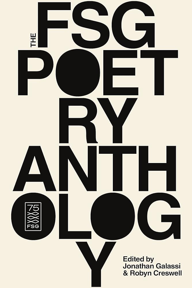 FSG Poetry Anthology cover image