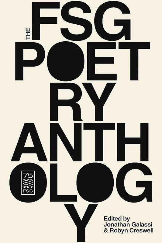 FSG Poetry Anthology cover image