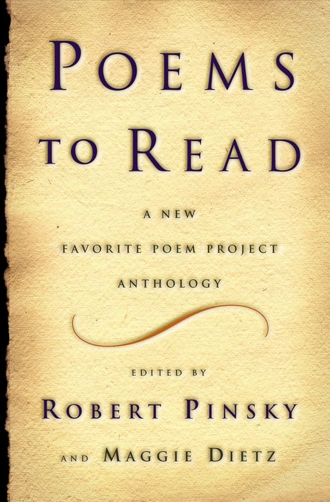 Poems to Read: A New Favorite Poem Project Anthology cover image
