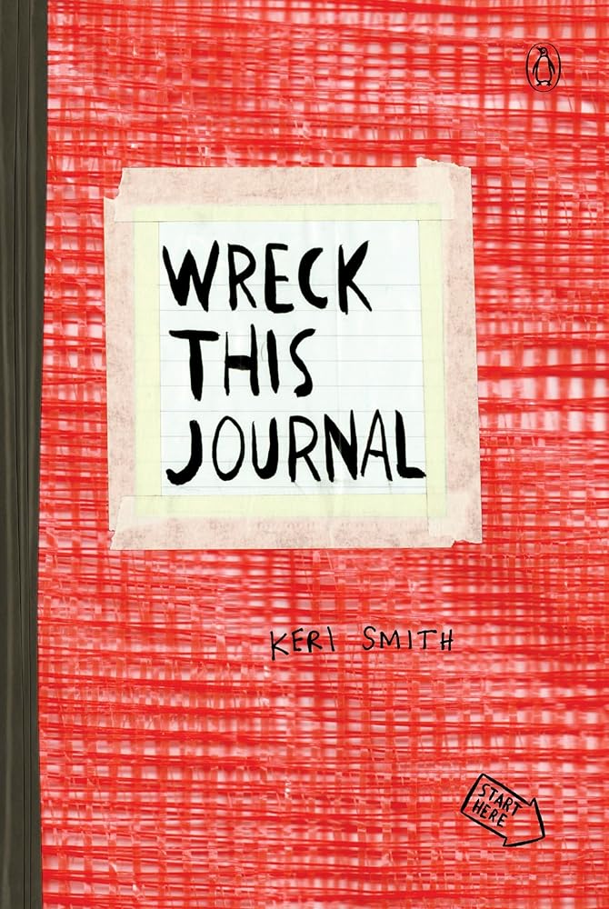 Wreck This Journal (Red) Expanded Edition cover image