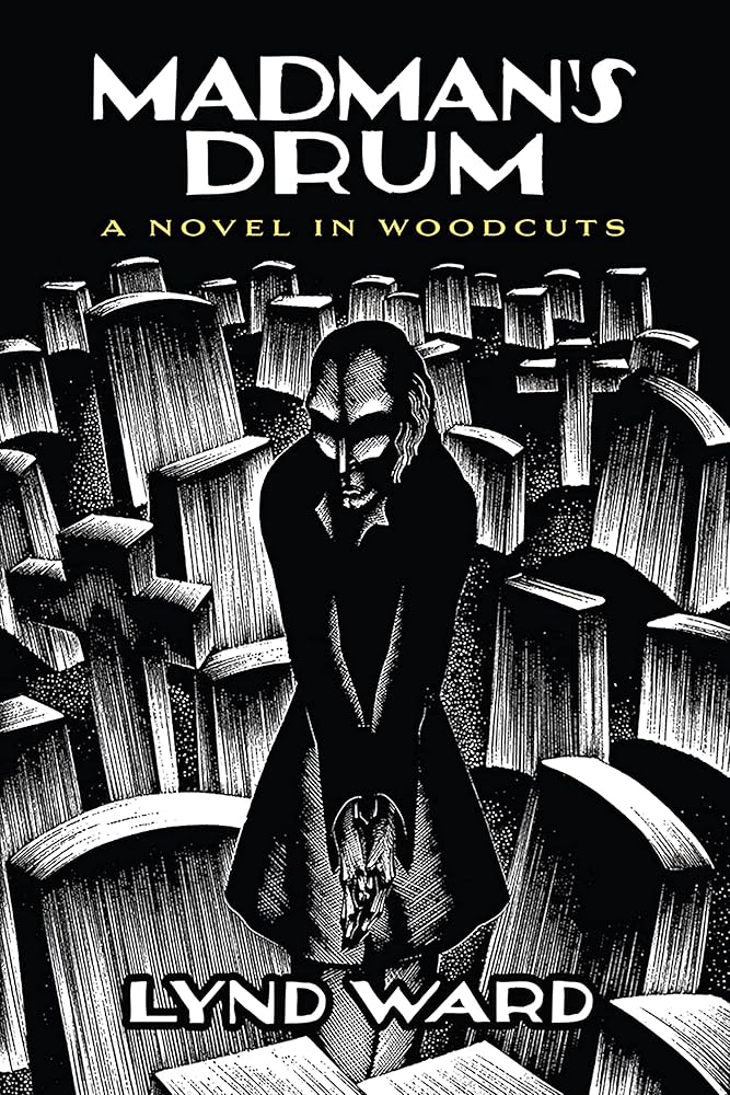 Madman's Drum: A Novel in Woodcuts cover image