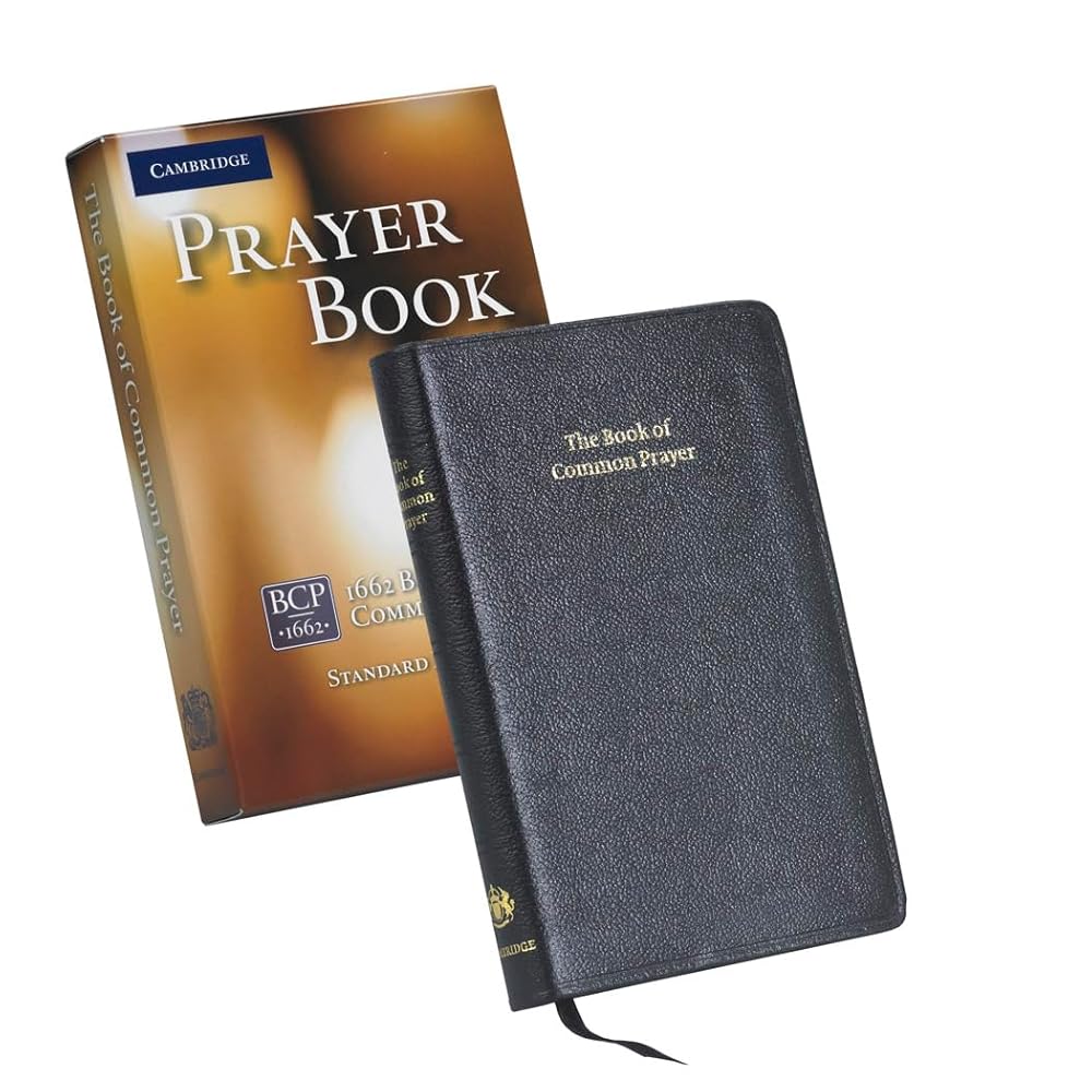 Book of Common Prayer, Standard Edition, Black French Morocco Leather, CP223 BCP603 Black French Morocco Leather cover image