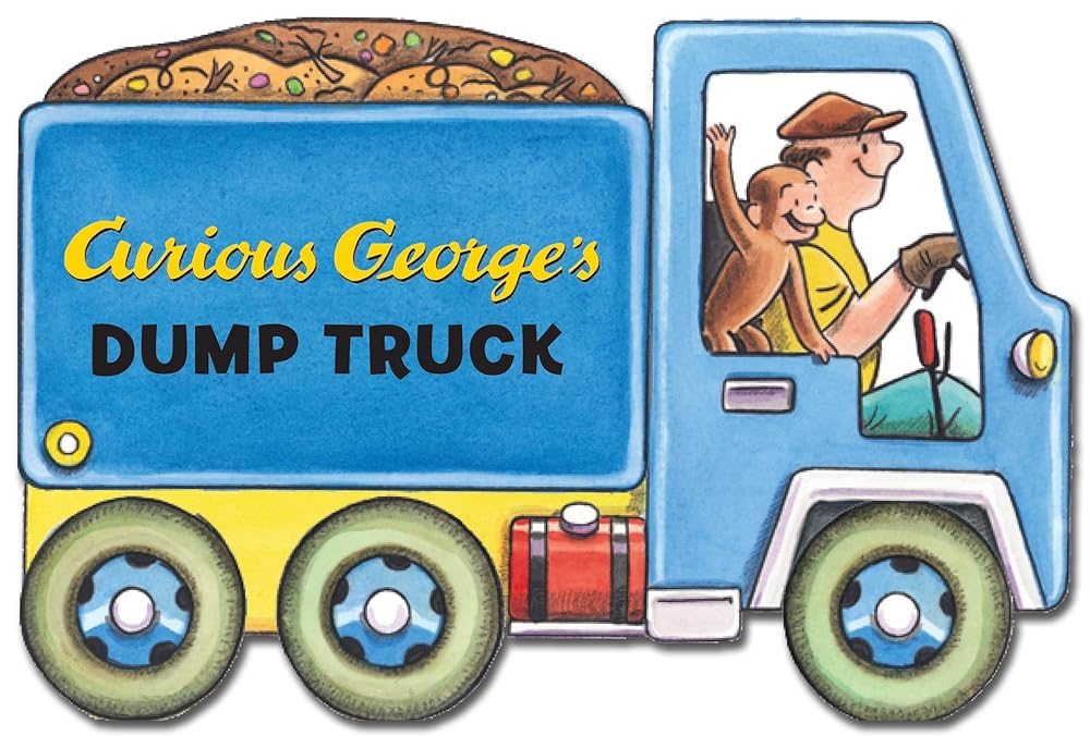 Curious George's Dump Truck (mini movers shaped board books) cover image