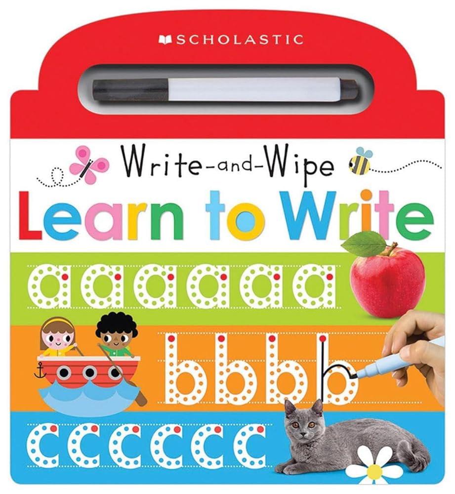 Learn to Write: Scholastic Early Learners (Write and Wipe) cover image