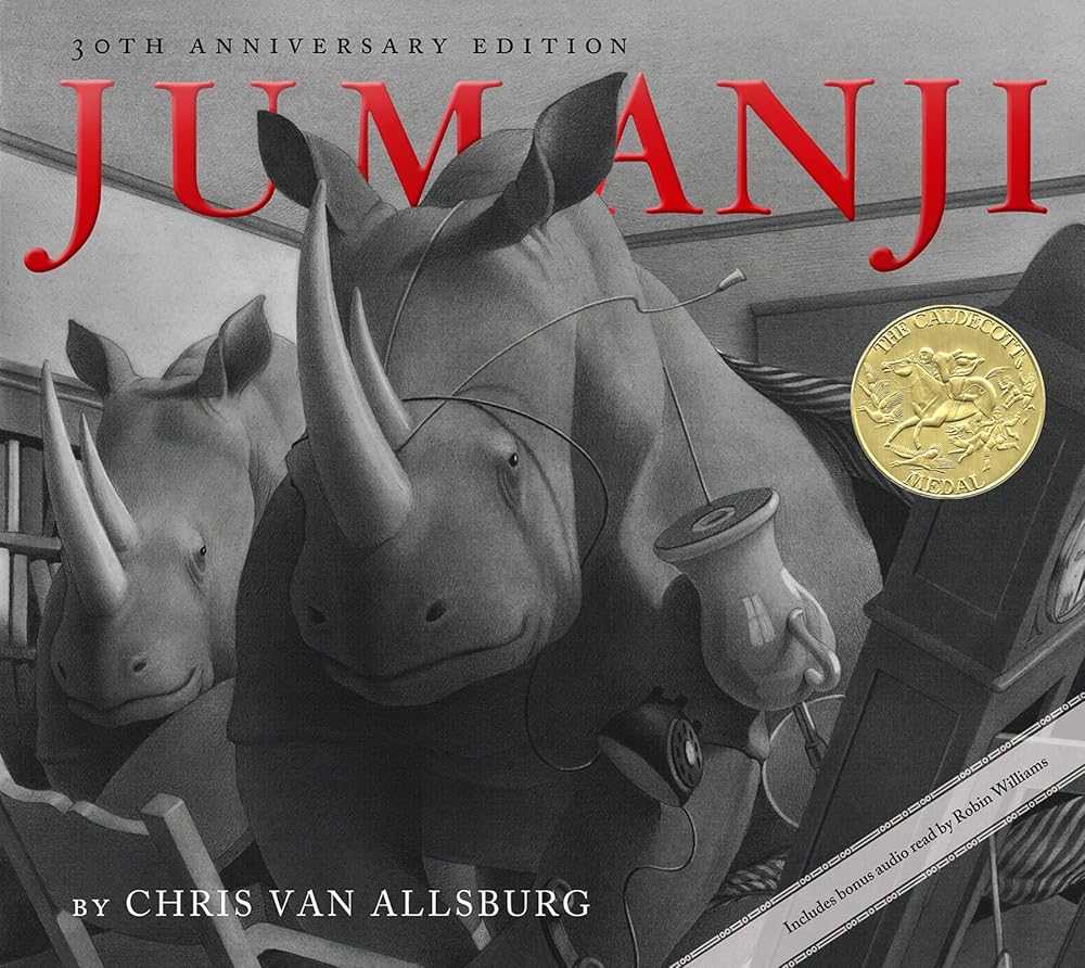 Jumanji 30th Anniversary Edition: A Caldecott Award Winner cover image