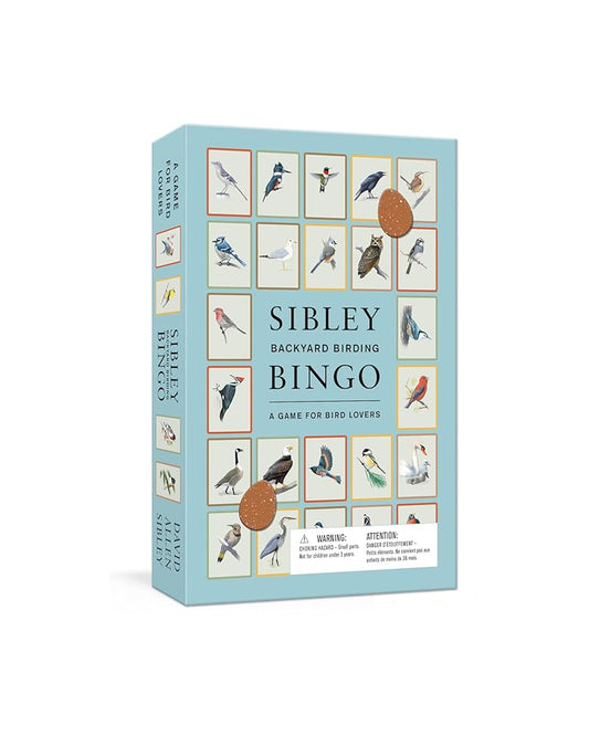 Clarkson Potter Sibley Backyard Birding Bingo: A Game for Bird Lovers: Board Game cover image