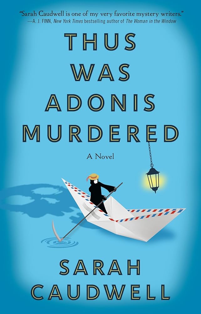 Thus Was Adonis Murdered: A Novel (Hilary Tamar) cover image