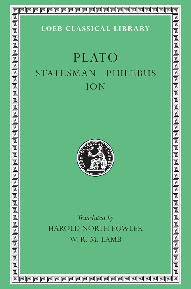 Statesman. Philebus. Ion cover image