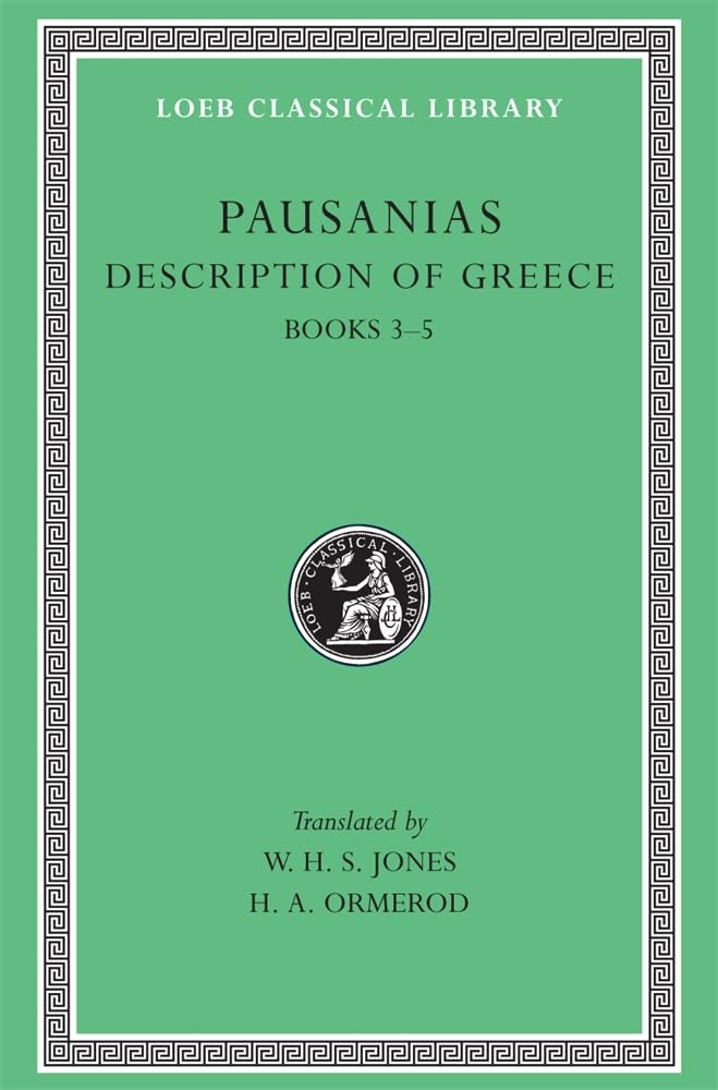 Description of Greece, Volume II: Books 3–5 cover image
