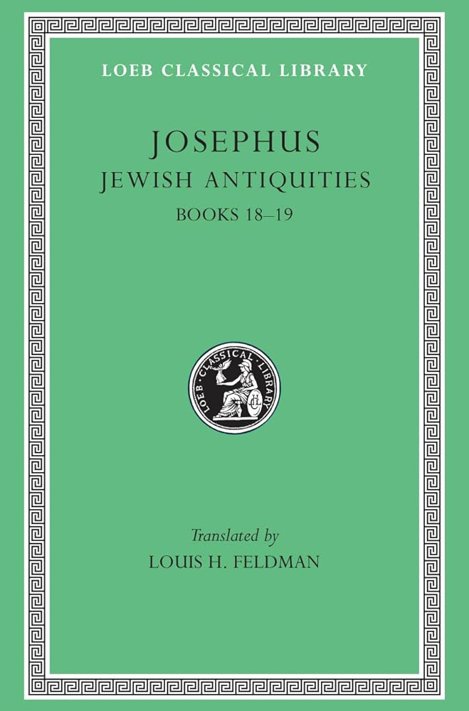 Jewish Antiquities, Volume VIII: Books 18–19 cover image
