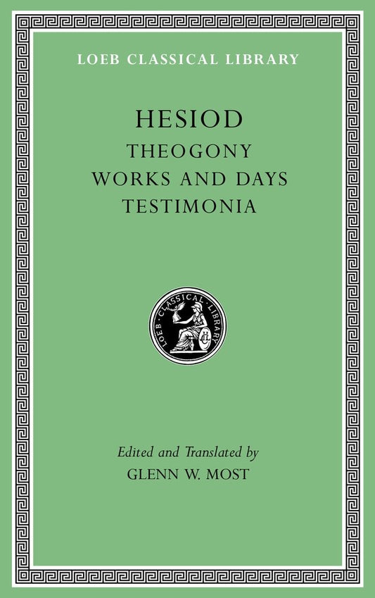 Theogony. Works and Days. Testimonia (Loeb Classical Library) cover image