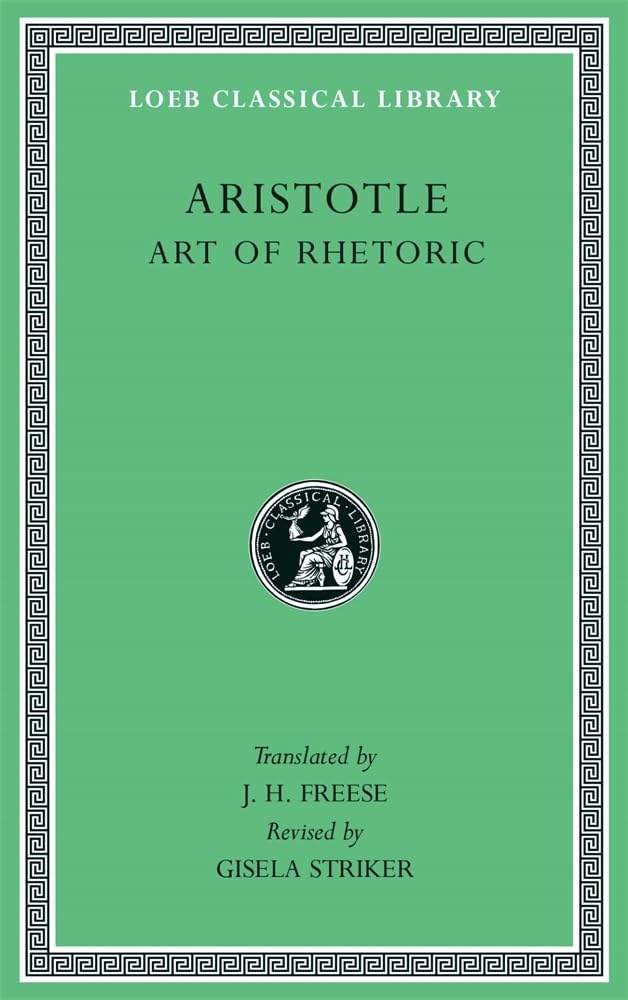 Art of Rhetoric (Loeb Classical Library) cover image