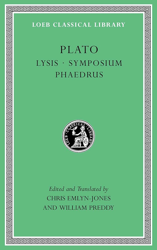 Lysis. Symposium. Phaedrus (Loeb Classical Library) cover image