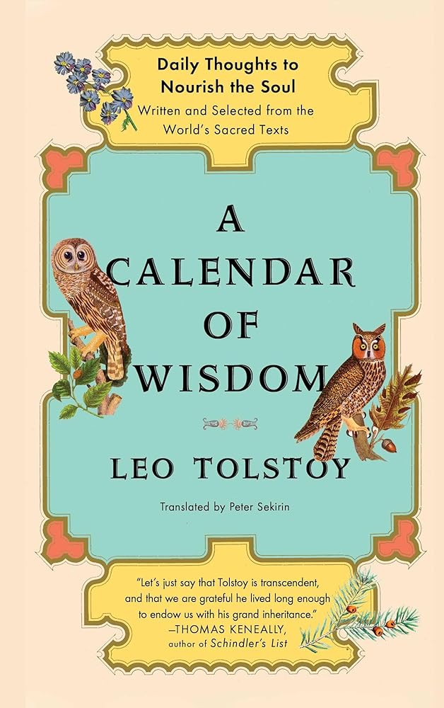A Calendar of Wisdom: Daily Thoughts to Nourish the Soul, Written and Selected from the World's Sacred Texts cover image