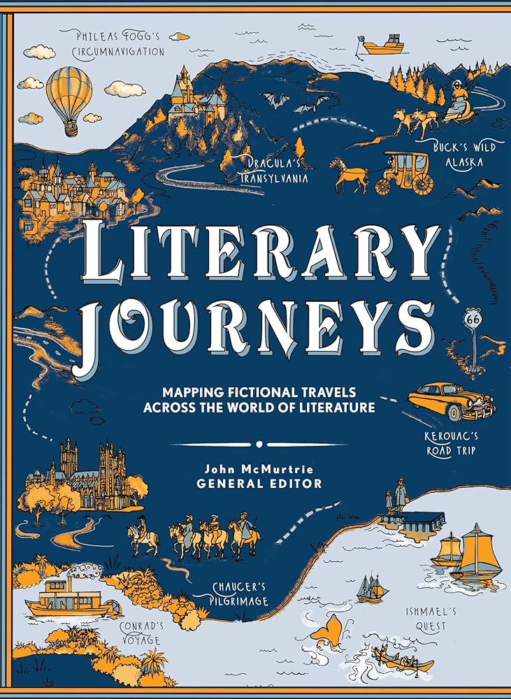 Literary Journeys: Mapping Fictional Travels across the World of Literature cover image