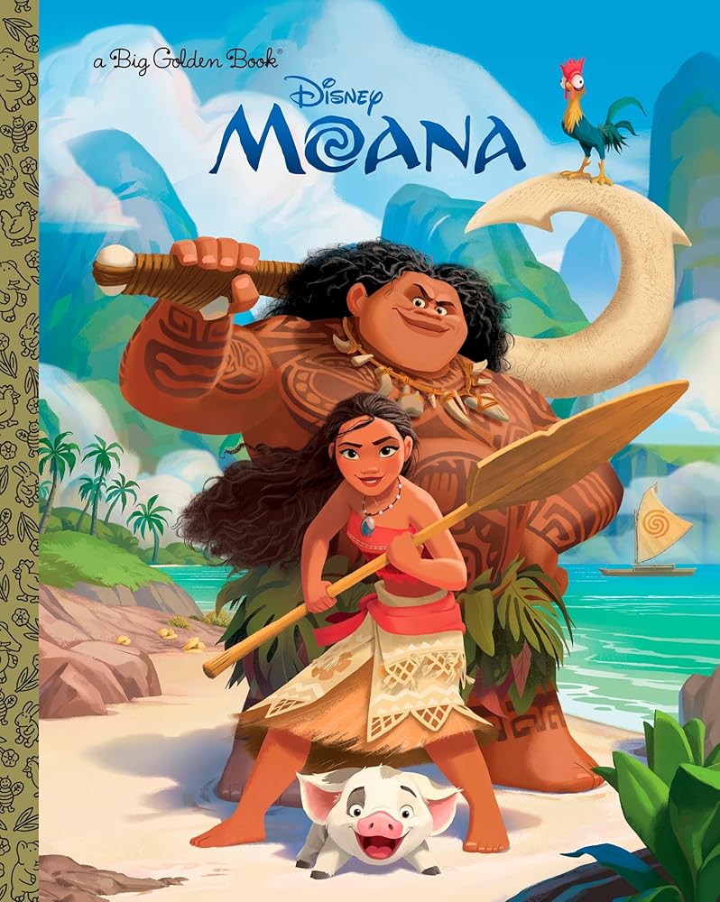 Moana Big Golden Book (Disney Moana) cover image