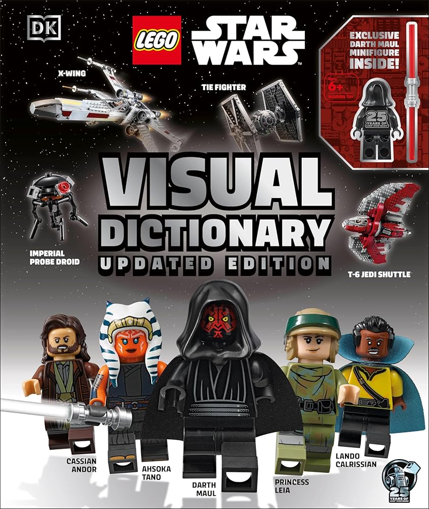 LEGO Star Wars Visual Dictionary Updated Edition: With Exclusive Star Wars Minifigure cover image