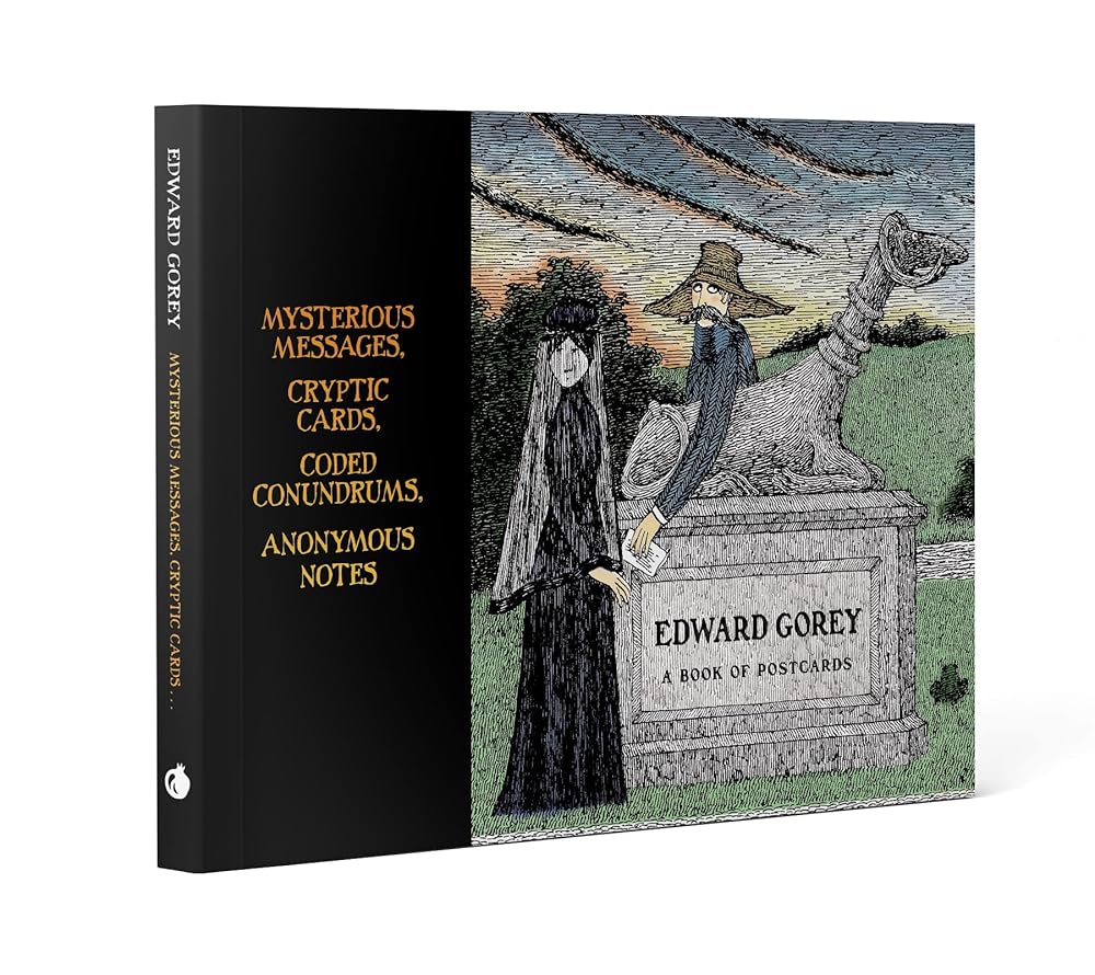 Mysterious Messages, Cryptic Cards, Coded Conundrums, Anonymous Notes Book of Postcards cover image