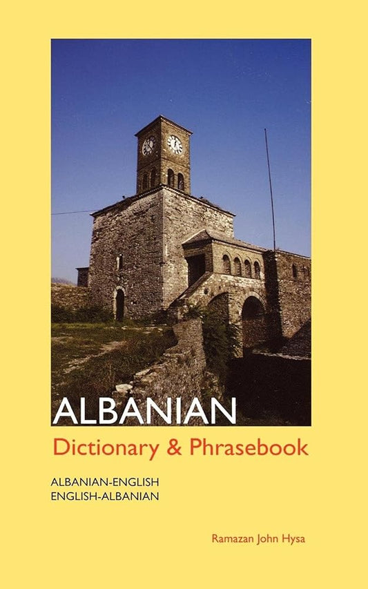 Albanian-English/English-Albanian Dictionary and Phrasebook (Dictionary & Phrasebooks Backlist) cover image