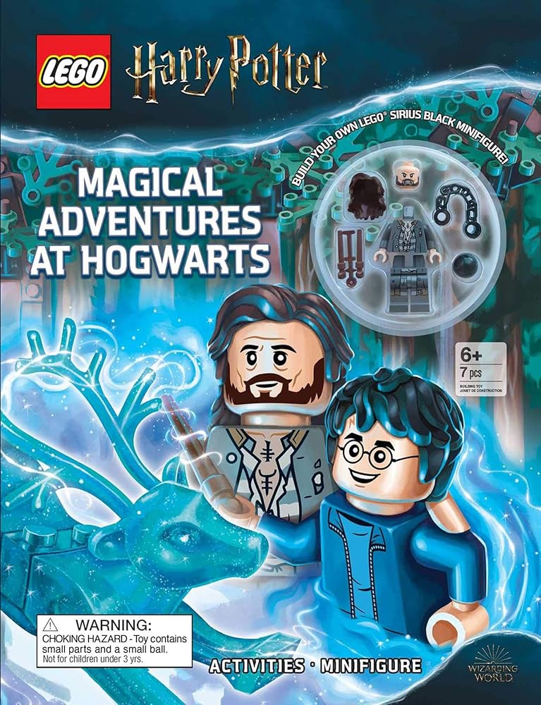 LEGO Harry Potter: Magical Adventures at Hogwarts (Activity Book with Minifigure) cover image