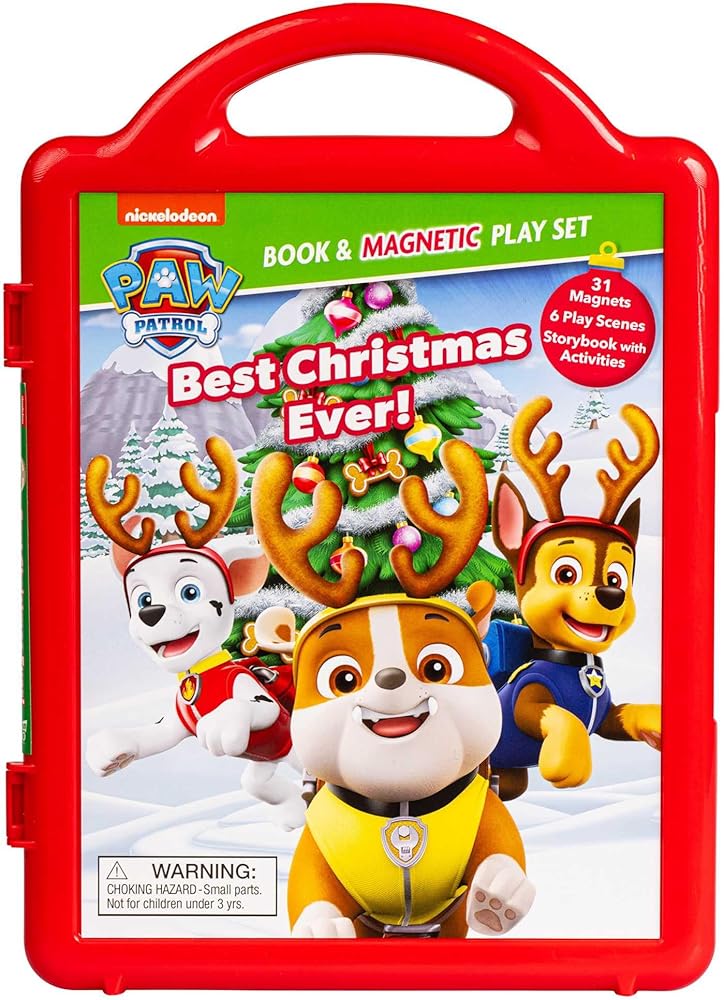 PAW Patrol: Best Christmas Ever (Magnetic Play Set) cover image