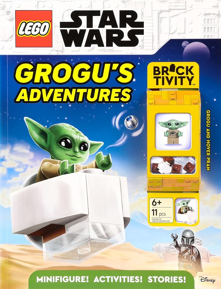 LEGO Star Wars: Grogu's Adventures (Activity Book with Minifigure) cover image