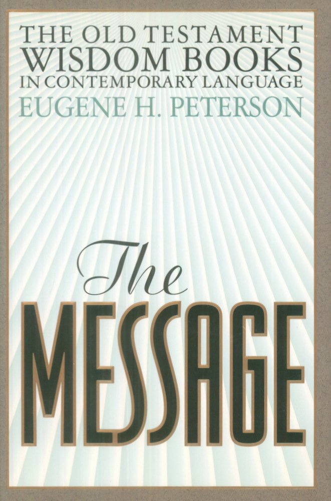 The Message: The Wisdom Books cover image