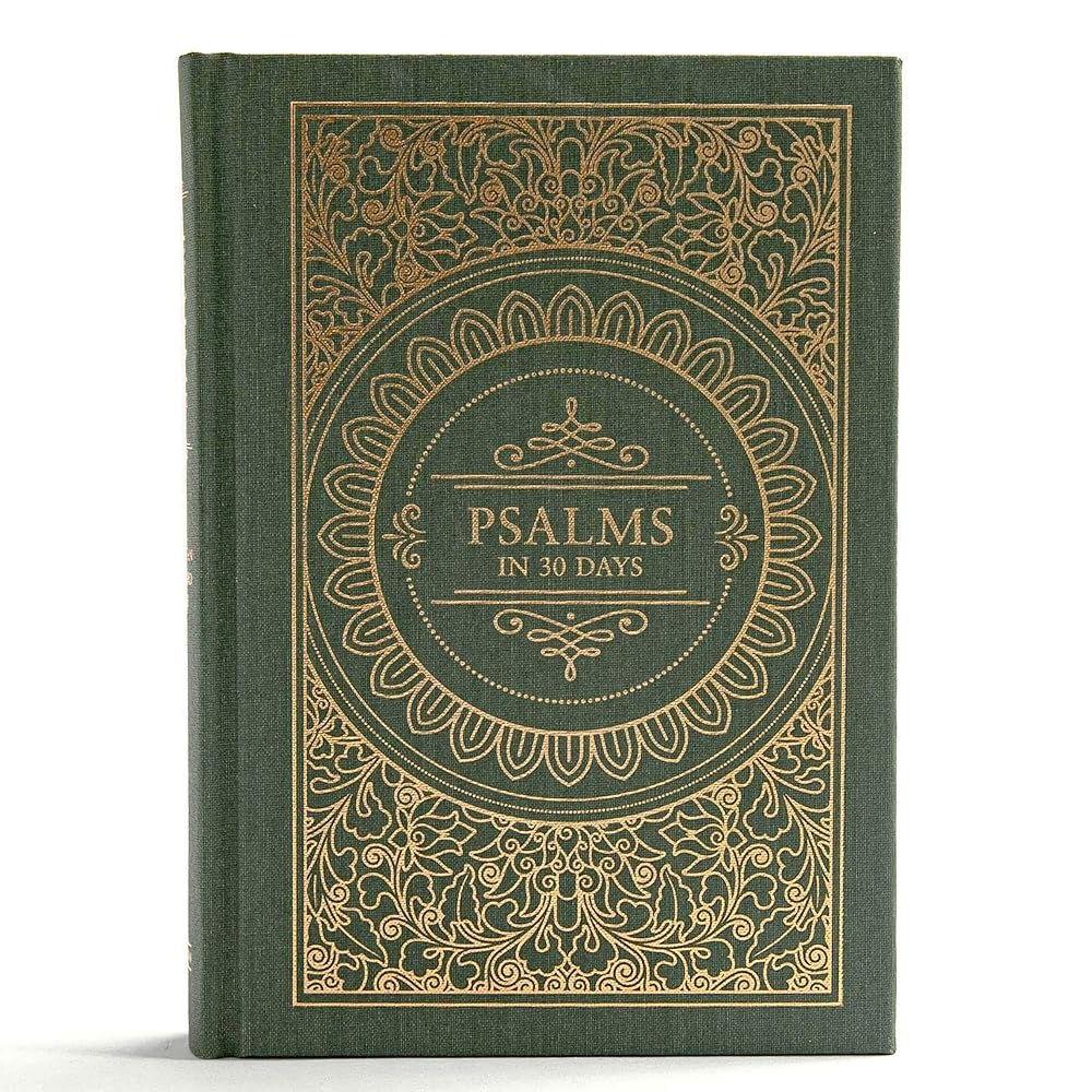 Psalms in 30 Days: CSB Edition, Black Letter, Daily Readings, Prayers, Easy-to-Read Type cover image