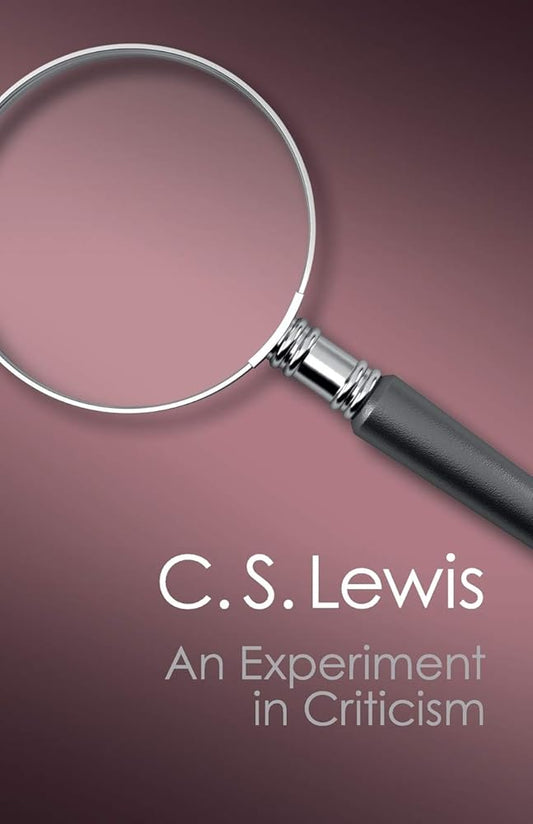 An Experiment in Criticism (Canto Classics) cover image