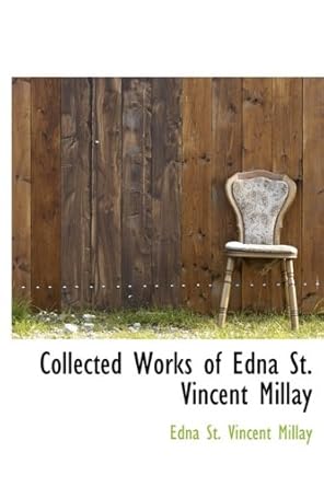 Collected Works of Edna St. Vincent Millay cover image