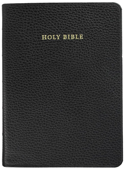 NIV Clarion Reference Bible, Black Calf Split Leather, NI484:X cover image