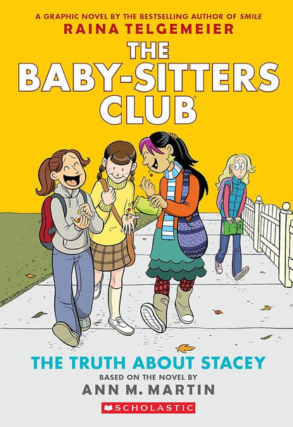 The Truth About Stacey: A Graphic Novel (The Baby-Sitters Club #2) (The Baby-Sitters Club Graphix) cover image