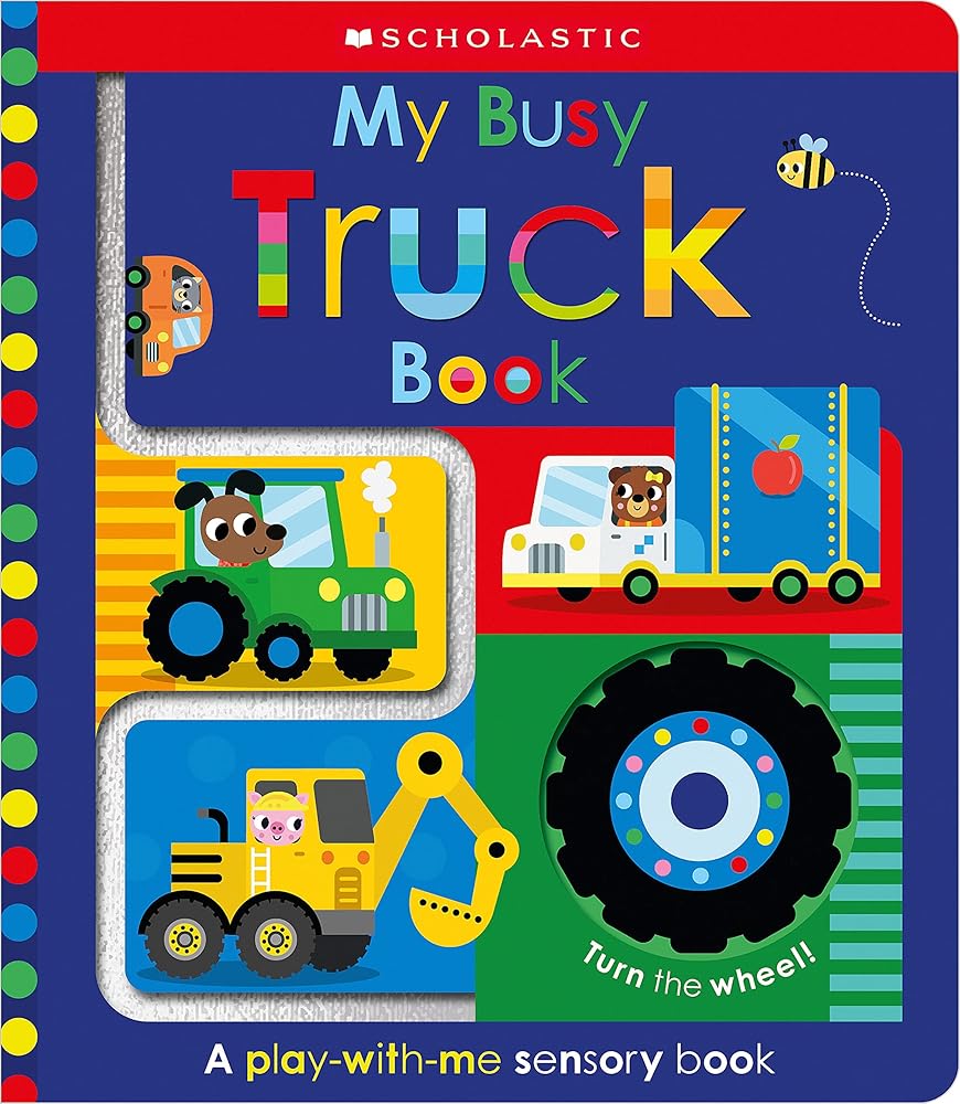 My Busy Truck Book: Scholastic Early Learners (Touch and Explore) cover image