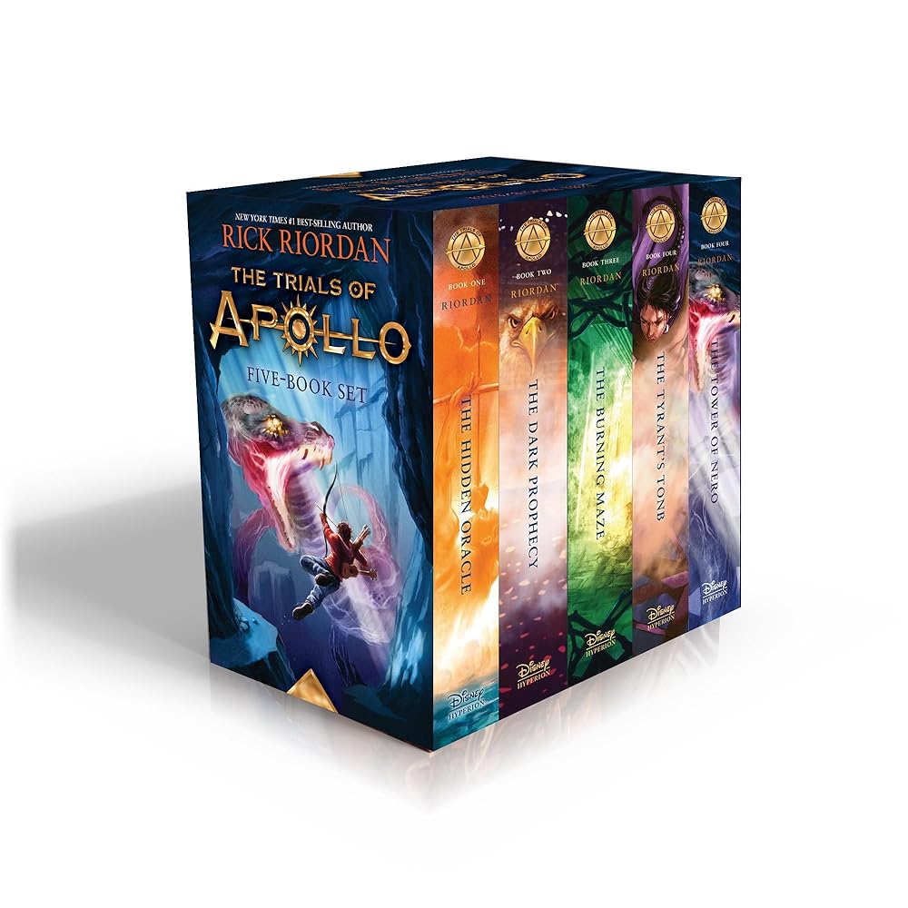 Trials of Apollo, The 5 Book Paperback Boxed Set cover image