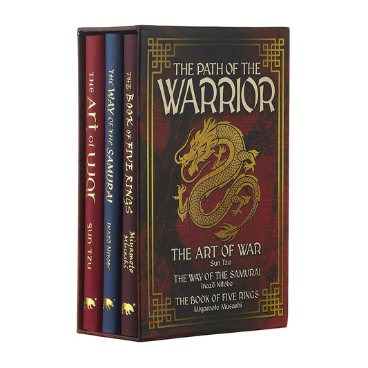 The Path of the Warrior Ornate Box Set: The Art of War, The Way of the Samurai, The Book of Five Rings (Arcturus Ornate Classics) cover image
