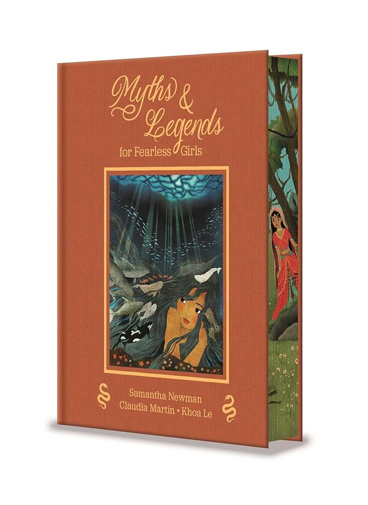 Myths and Legends for Fearless Girls (Arcturus Deluxe Children's Classics) cover image